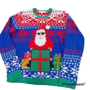 Jolly Sweaters Ugly Christmas Sweater XL